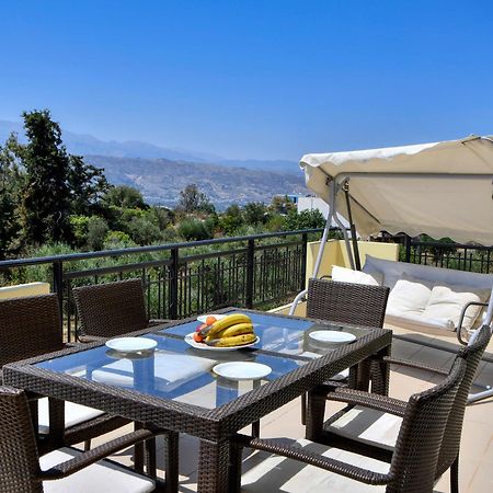Souda Bay View With Private Pool Near Chania City Chrissi Akti Chania Exterior foto